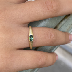 Verlobungsring "Nelli" - Gold - Turmalin Bild 4
