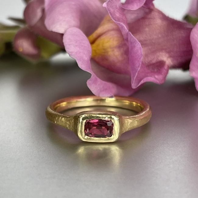 Ring "Ada" - Fairgold - Rubin Bild 1 rubinring gold