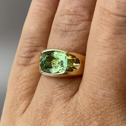 Ring "Sarah" - 750 Gold & Turmalin Bild 3