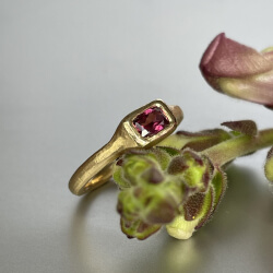 Ring roter stein