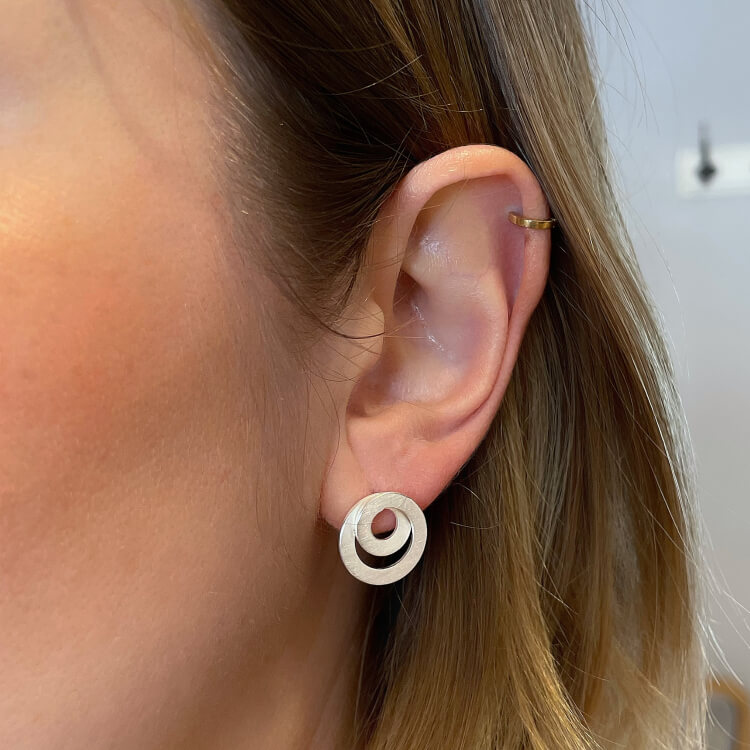 Ohrstecker "Malene" aus 925 Silber