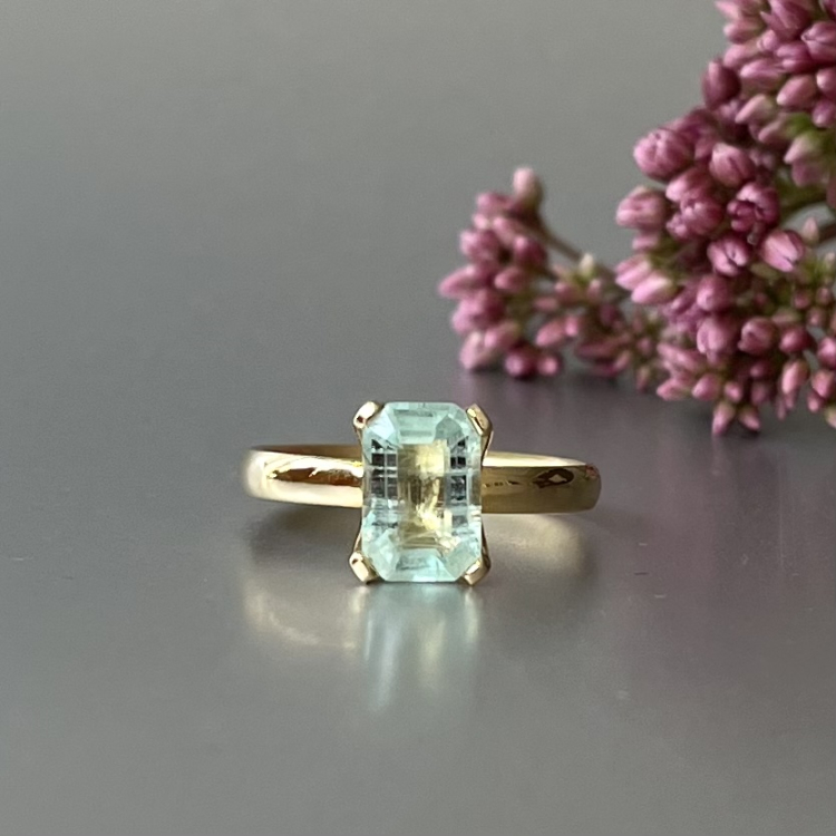 Ring "Isabella" - 750 Gold & Smaragd goldring mit smaragd