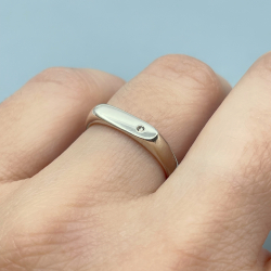 Ring "Cleo" - aus 925 Silber mit Brillant Bild 2