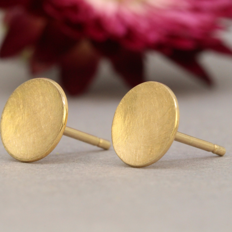 Ohrstecker "Lucie" aus 585 Roségold