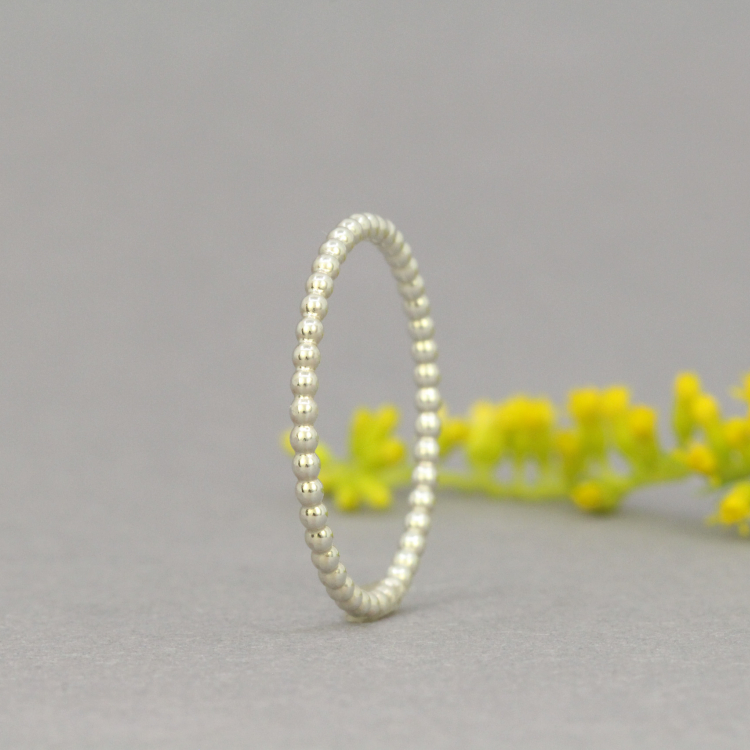 Perlring "Petit" - 925 Silber